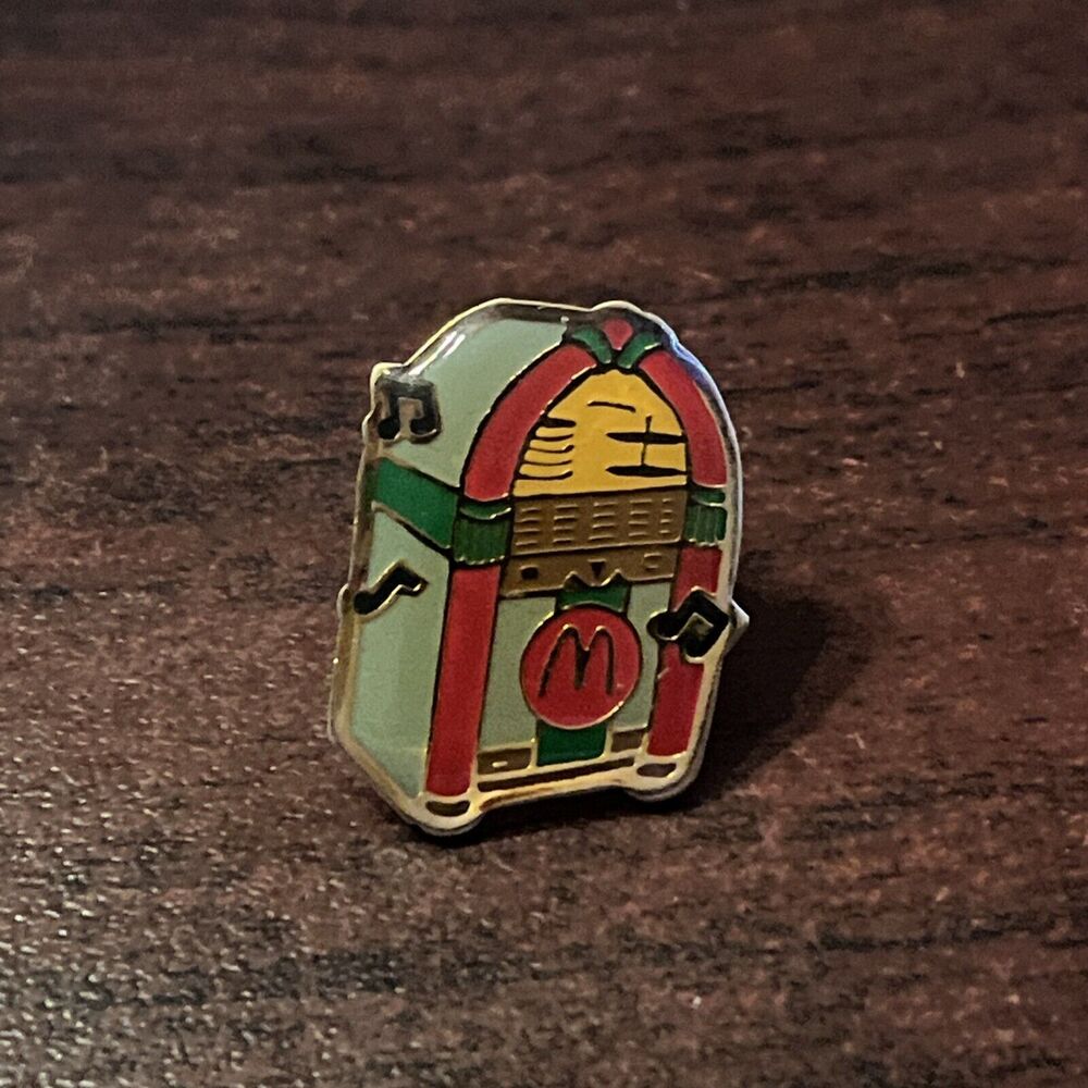 McDonald's Jukebox Music‎ Employee Lapel Pin